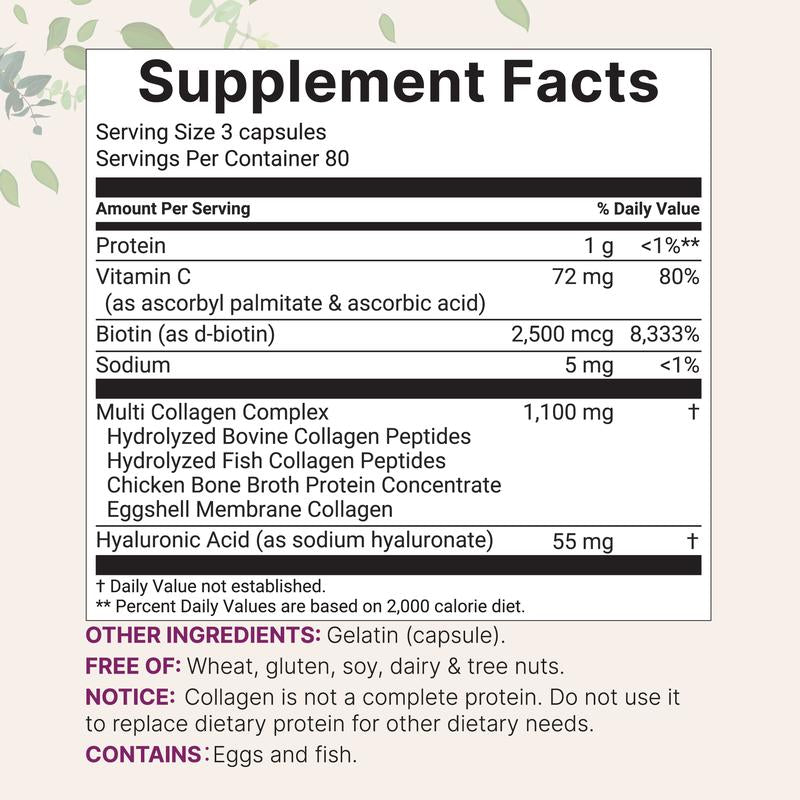 Micro Ingredients Multi Collagen Complex